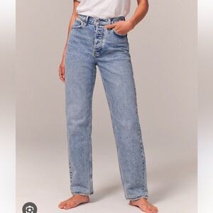 Abercrombie & Fitch The Dad High Rise Jeans